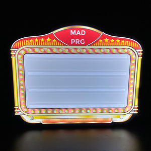 Panneau d'<span class=keywords><strong>anniversaire</strong></span> lumineux LED personnalisable à télécommande, design bar anglais, boîte à lumière colorée à changement <span class=keywords><strong>de</strong></span> couleur - Product Image 6