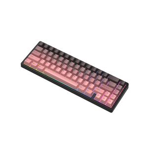 คีย์บอร์ดเกมมิ่งแบบตั้งโปรแกรมได้ <span class=keywords><strong>Pro</strong></span> RGB ไร้สาย ทริโอมโหมด แบบกลไก ป้องกันการกดผิดพลาด ปุ่มกด PBT ทนทานต่อการสึกหรอ รองรับการเปลี่ยนสวิตช์แบบ Hot Swap รูปแบบ 66% - Product Image 2