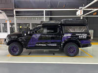 Aluminum Truck Bed Topper Truck Canopy Shell Pickup Tacoma Camper Top for Hilux / Tacoma / Dodge Ram / Amarok / Tundra / F150