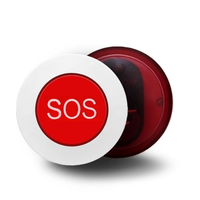 Control Remoto Universal SOS RF 433mhz de 1 Botón, Duplicador de Código para Puerta de Garaje
