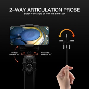 Wifi 180 Articuleren Borescope Rotatie Endoscoop Inspectie Camera Met Bestuurbare Sonde Compatibele <span class=keywords><strong>Iphone</strong></span> En <span class=keywords><strong>Android</strong></span> Pq315a - Product Image 2