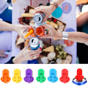 Abrelatas Manual Personalizado con Tapas de Colores - Protege Latas de Refresco, Cerveza y Aluminio, Ideal para Regalos - Product Image 3