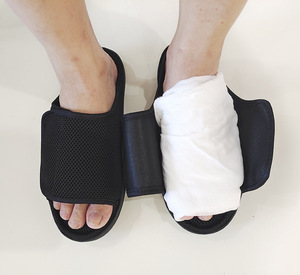 2026 NEW KJ Custom Comfy Peep Toe Slides Diabetic Medical Slippers Shoes Adjustable <strong>Orthopedic</strong> <strong>Women</strong> <strong>Sandals</strong> - Product Image 6