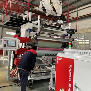 Máquina de láminas de mármol PVC Línea de extrusión de tablero Máquina de fabricación de pisos de hotel con laminación - Product Image 2