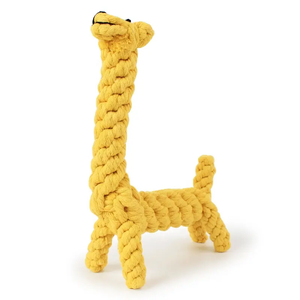 Alta calidad resistente a mordeduras masticar dientes limpieza cuerda de algodón mascota perro Donut juguete - Product Image 6