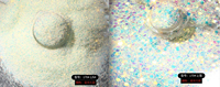 Paillettes hexagonales multicolores mélangées, paillettes épaisses blanches irisées pour le corps, le visage, l'artisanat, la décoration