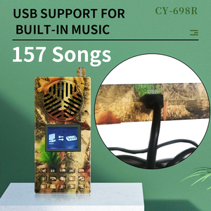 Máy Nghe Nhạc Mp3 Săn Chim Đa Âm Thanh Điều Khiển Từ Xa Pin Sạc Được Bán Sỉ Từ Nhà Máy Có Bộ Đếm Thời Gian - Product Image 3