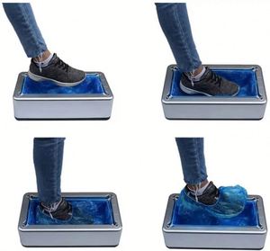 Distributeur de sur-chaussures intelligent, automatique, durable, simple, jetable, étanche, portable, mains libres, en plastique ABS pour la maison - Product Image 6