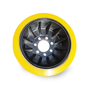 Factory <strong>3</strong> Ton Heavy Duty PU <strong>Wheel</strong> High Quality Heavy Loading Forklift Drve <strong>Wheel</strong> - Product Image 1