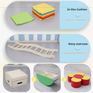 Garderie Intérieur Jeu pour tout-petits Gymboree Série d'enseignement Aire de jeux Structure d'<span class=keywords><strong>escalade</strong></span> - Product Image 2