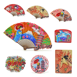 Aimant japonais Sakura fille touristique cadeaux résine Tokyo Anime voyage Sumo Hokkaido chat Kyoto chien mont Fuji <span class=keywords><strong>japon</strong></span> Souvenir réfrigérateur - Product Image 1