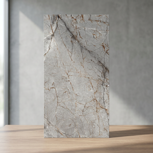Orisis Grey Terrazzo Carving Porcelain Tiles 600x1200mm Retro Surface for Indoor Outdoor <b>Flooring</b> - Product Image 3