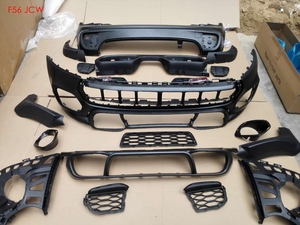 Rejilla de parachoques delantero para coche, Kit de carrocería de parte trasera, conjunto de cuerpo completo, actualización Facelift, JCW, Facelift modificado para <span class=keywords><strong>MINI</strong></span> <span class=keywords><strong>Cooper</strong></span> S F55 F56 - Product Image 3