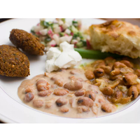 Fèves en conserve fraîches, haricots en conserve 400g