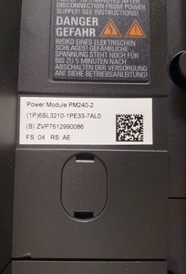 6SL32101PE337AL0 6SL3210-1PE33-7AL0 โมดูลพลังงาน 200KW 380-480V 365A หน่วยแปลงความถี่ - Product Image 2