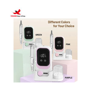 Pulidora de Uñas Recargable de 35000 rpm, Máquina de Taladro de Uñas Inalámbrica, Máquina de Taladro de Uñas Eléctrica Profesional con Base de Carga - Product Image 2