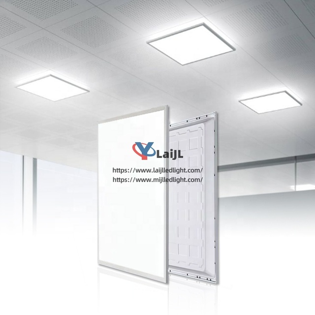 Smart Wi-Fi Dimmable High Cri 95/98 595x595mm 2x4 Square Panel LED Light Full Spectrum Commercial Panel Light
