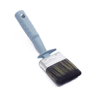 Pinceau à peinture avec poignée angulaire ergonomique Brosse à plafond pour surfaces rugueuses