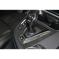 Cache-levier de vitesse en fibre de carbone sèche + garniture de pommeau de levier de vitesse pour BMW F80 M3 F82 F83 M4, garnitures intérieures, uniquement pour conduite à gauche (LHD)