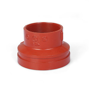 FM ul chữa cháy chữa cháy Hệ thống bảo vệ ống sắt dễ uốn lắp ral3000 rãnh Ống phù hợp đồng tâm giảm tốc khớp nối - Product Image 2