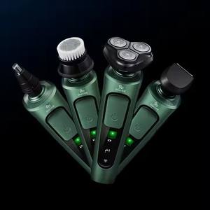9D电动剃须刀剃须刀套装可充电湿USB 4合1男士多功能胡须修剪器剃须刀干湿两用 - Product Image 3