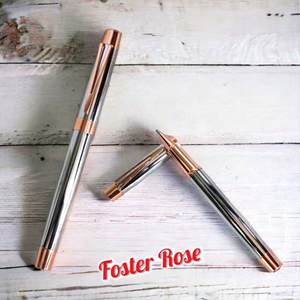 ปากกาลูกลื่นโลหะหรูหรา รักษ์โลก สำหรับธุรกิจ ออกแบบเพรียวบาง พร้อมสลักโลโก้ตามสั่ง เหมาะสำหรับงานองค์กร ของขวัญส่งเสริมการขาย-แบรนด์ OLIVIA - Product Image 1