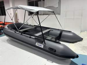 Bote de remos inflable de PVC plegado para 4-6 personas Entretenimiento al aire libre <span class=keywords><strong>en</strong></span> Lake River y Offshore - Product Image 3