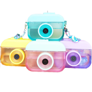 Water Bottle Camera shape Portable leisure Plastic Drinking kids Water Bottle