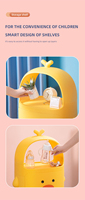Petit canard jaune snack armoire salon jouets pour enfants type plastique stockage locke armoire de rangement tiroir