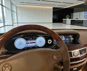 Autoradio multimédia GPS Android avec écran tactile LCD 3-en-1 pour Mercedes Benz Classe S W221 2006-2013 CarPlay - Product Image 3