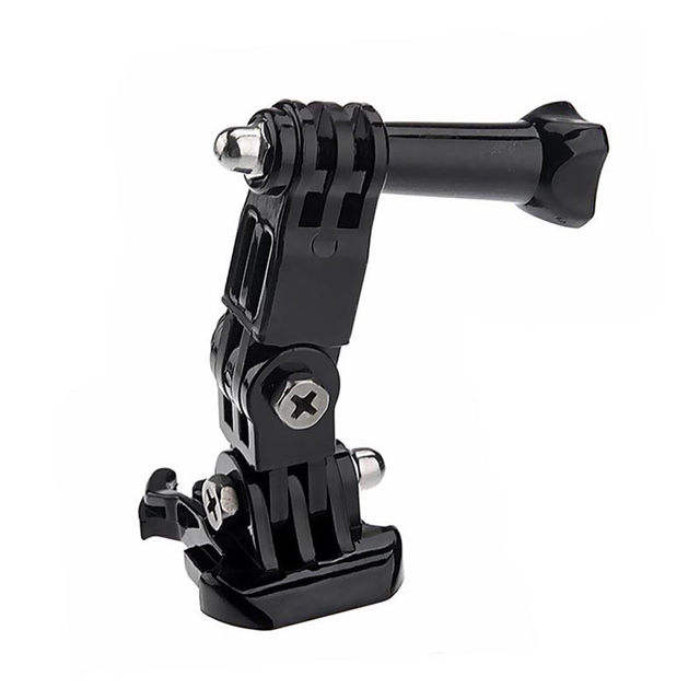 Hongdak High Quality Three Way Adjustable Pivot Arm Tripod Mount With Base for Go Pro Hero 6 5 4 3+/3/2