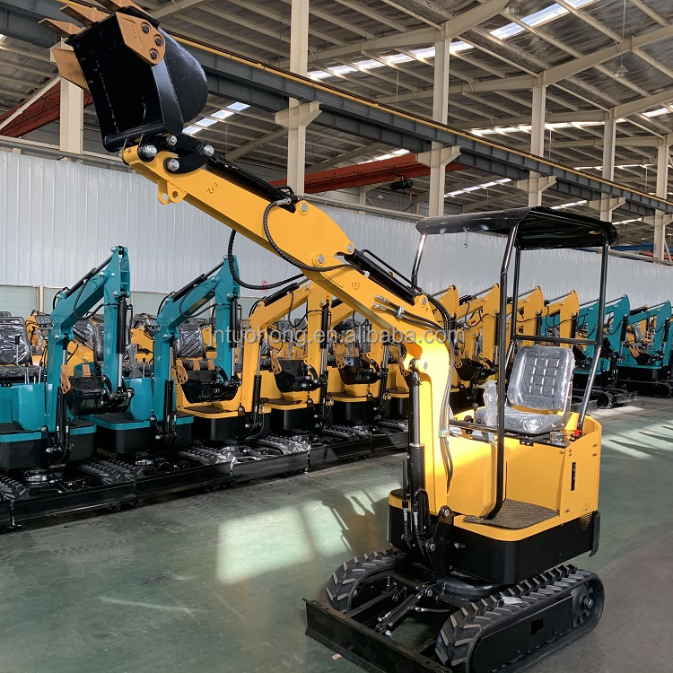Factory 0.8t 0.9t 1 ton Mini Hydraulic Crawler Excavator with CE EPA