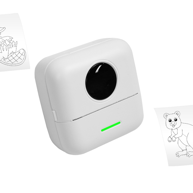 Portable Hand Held Mini Thermal Label Printer Photo High Resolution Mobile Handheld Inkjet Printer