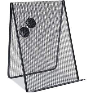 Free Standing Metal Mesh <b>Document</b> <b>Holder</b> 35 Sheet Capacity in Black Metal Color - Product Image 4