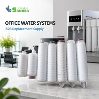 Composants de cartouches filtrantes pour l'eau en gros avec connecteur et emballage personnalisés pour importateurs et distributeurs