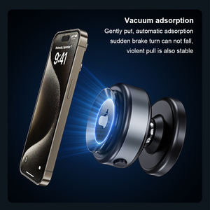 Boneruy X90 Nouveau support de téléphone magnétique universel rotatif à 360 degrés à adsorption stable pour voiture, produit tendance - Product Image 2