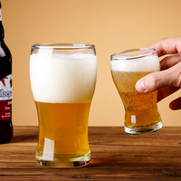 Verres à bière transparents personnalisables avec logo, verres à pinte, verres de dégustation, verres à bière Weizen, verres à bière IPA pour brasserie, pub, bar, restaurant, OEM, ODM