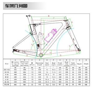 Vélo de route en fibre de carbone de 2e génération, 24 vitesses, freins à disque hydrauliques, guidon courbé, vélo de course sur route - Product Image 3