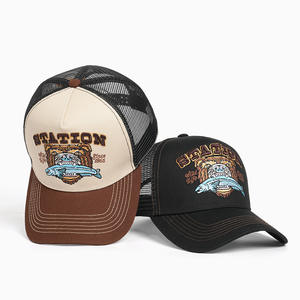 <span class=keywords><strong>Gorro</strong></span> Trucker <span class=keywords><strong>de</strong></span> Malla <span class=keywords><strong>de</strong></span> 5 Paneles con Estampado Animal Personalizado <span class=keywords><strong>de</strong></span> Alta Calidad Premium, 100% Poliéster, Unisex - Product Image 2