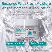 Crème hydratante pour le visage à la niacinamide et au collagène de jour et de nuit, blanchissante et éclaircissante pour le visage, crème au glutathion pour les taches brunes
