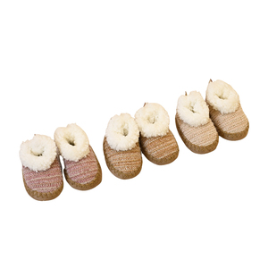 Pantuflas Infantiles Saijia con Hilo Metálico, Suela Suave, Cálidas y Antideslizantes para Niños y Niñas, para Interiores y Dormitorio, Invierno - Product Image 3