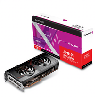 Nouvelle carte graphique de jeu PULSE RX 7700 XT 12 Go OC avec GDDR6 PCI Express, refroidissement par ventilateur, sorties DVI pour ordinateur de bureau