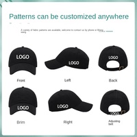 Gorra de Béisbol Personalizada de 6 Paneles con PVC Curvo y Sarga, Bordado e Impresión, Deportiva, para Estudiantes, Publicidad, Viajes, Unisex, para las Cuatro Estaciones