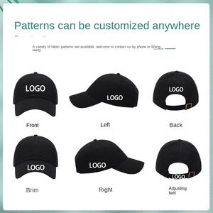 Custom PVC Twill 6-Panel <strong>Baseball</strong> <strong>Cap</strong> with Embroidery &amp; Printing for Student Advertising Group Travel Unisex Four Seasons Use - Product Image 2