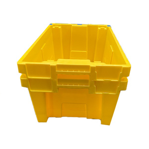 Factory price plastic food storage box/plastic milk crate/fruit plastic crate 600*400*275
