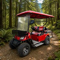 Carrito de Golf de Cuatro Plazas Directo de Fábrica con Opciones de Color Personalizadas para Campos de Golf, Transporte en Campus y Viajes Comunitarios