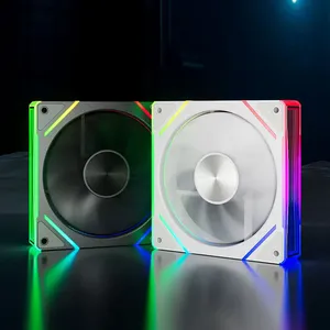 TEUCER Prism S1 RGB 120mm PC <b>Computer</b> Case <b>Fan</b> Kit 4pin PWM CPU Cooling <b>Fans</b> - Product Image 6