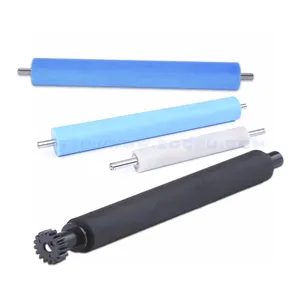 Custom Printer Laminating Machine Heat Transfer Anti Static Industrial Rubber Roller Suppliers