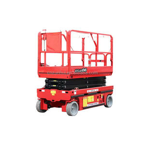 4m 6m 8m 10m 12m 14m 16m 18m 이동식 가위 리프트 스카이 잭 리프트 유압 전기 가위 리프트 - Product Image 1