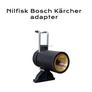 Adaptateur <span class=keywords><strong>de</strong></span> connecteur à changement rapide pour les tuyaux <span class=keywords><strong>de</strong></span> lavage à haute pression Nilfisk, Bosch et <span class=keywords><strong>Karcher</strong></span>, et les pistolets à eau pour le lavage <span class=keywords><strong>de</strong></span> voitures G1/4" F - Product Image 1